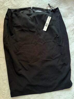 Tahari Classic Black Pencil Skirt